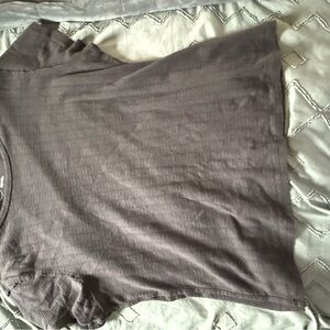 Aerie Charcoal Short Sleeve Tee